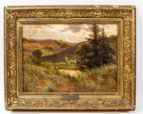 Georgiana L'Aubiniere, (British, 1848-1930), Untitled (Estes Park, Colorado)
