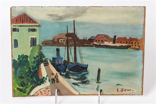 * Ernest Fiene, (American, 1894-1965), Venice #2