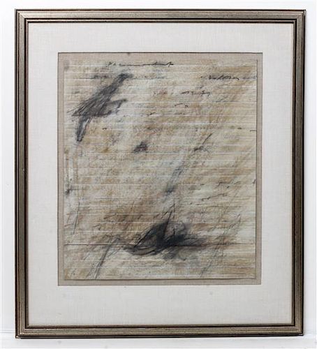 * Karl Fred (Friedrich) Dahmen, (German, 1917-1981), Abstract Composition, 1977
