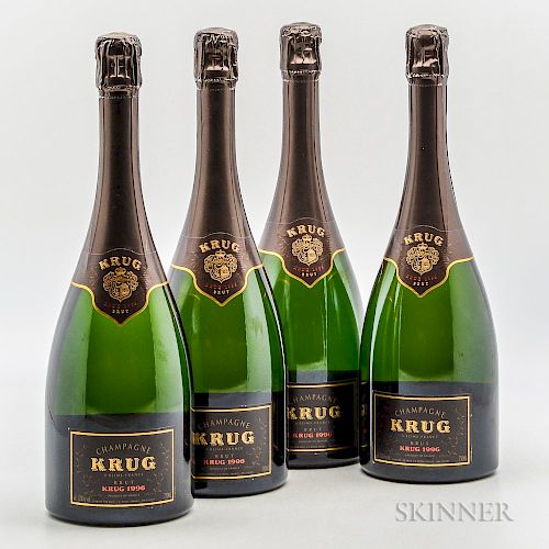 Krug Brut 1996, 4 bottles