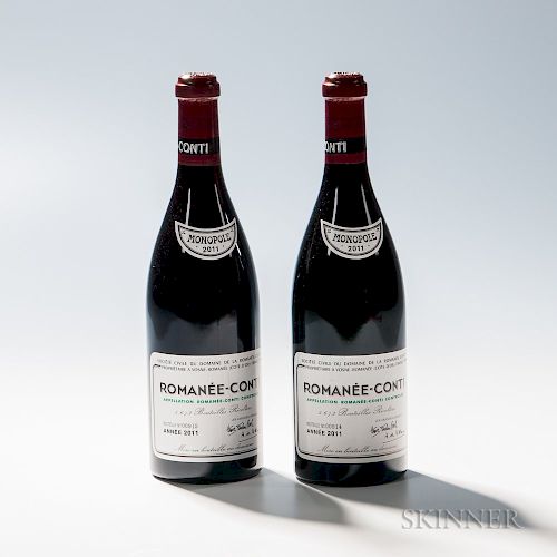 Domaine de la Romanee Conti Romanee Conti 2011, 2 bottles