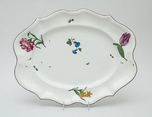 FRENCH FAIENCE PLATTER