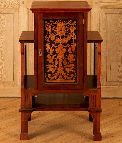 MUSIC CABINET IN THE MANNER OF HERTER BROTHERS