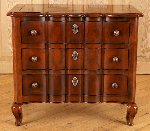 THREE DRAWER NIGHT STAND OR COMMODE BY BAKER