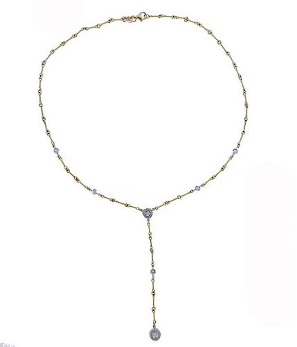 Roberto Coin 18k Gold Diamond Necklace 