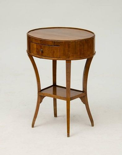 DIRECTOIRE PROVINCIAL FRUITWOOD SIDE TABLE
