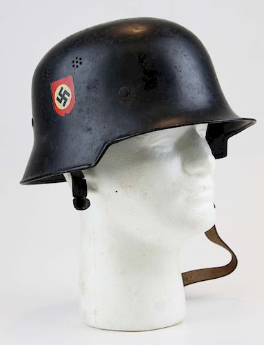 WWII German M1940 double decal helmet