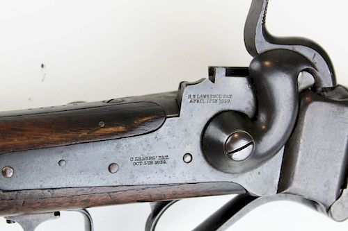 Sharps Model 1863 breech loading rifle