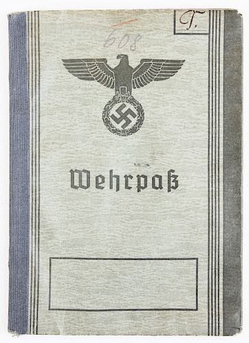 WWII German soldier Wehrpass