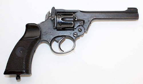 unusual WWI British Enfield No 2 Mark 1 revolver