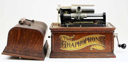 Columbia Type AT cylinder Graphophone 