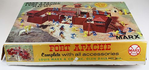 Marx Fort Apache 3681 boxed set