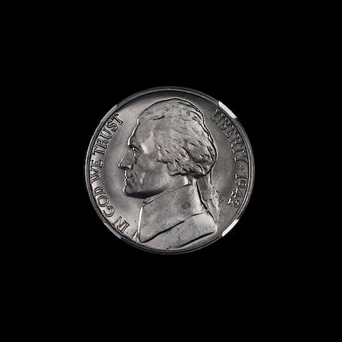 A United States 1942-D Jefferson 5c Coin