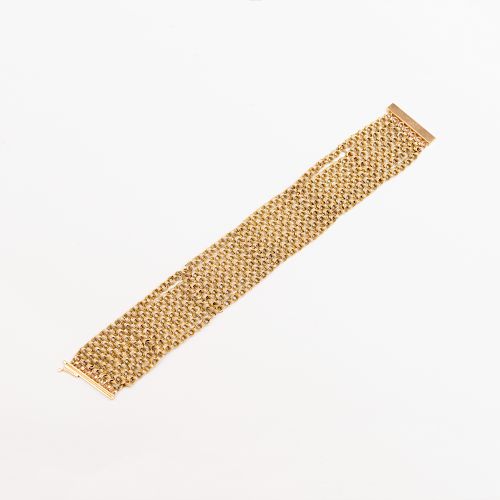 EM 18k Gold Multi-Strand Link Bracelet