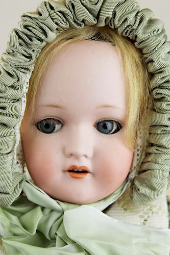 C M Bergman bisque socket head doll
