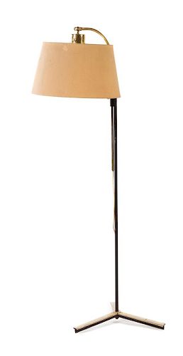 Swedish Floor Lamp, Sweden, c. 1960s, adjustable floor lamp