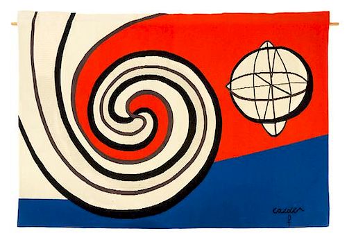 Alexander Calder, (American, 1898–1976), The Sphere and the Spirals, c. 1975