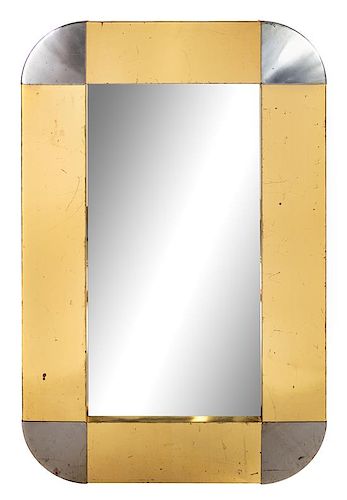 Curtis Jere, USA, c. 1983, large wall mirror
