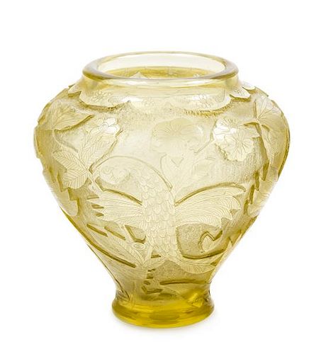 Moser, Czechoslovakia, Early 20th Century, cameo vase