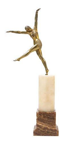 Demetre Chiparus, (Romanian/French, 1886-1947), Sculpture of a Dancing Maiden