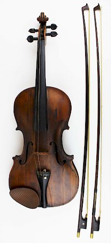 Alexander Gaglianus Napoli labeled violin