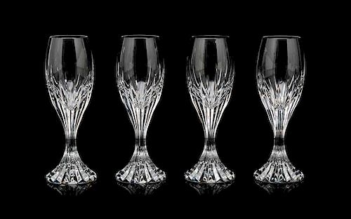A Set of Twelve Baccarat Sherry or Schnapps Glasses Height 5 3/8 inches