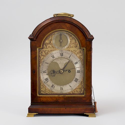 Regency Mahogany Bracket Clock