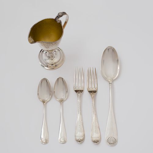 Group of American Silver Tablewares