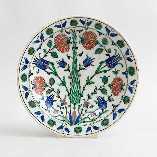 Iznik Pottery Dish, Turkey