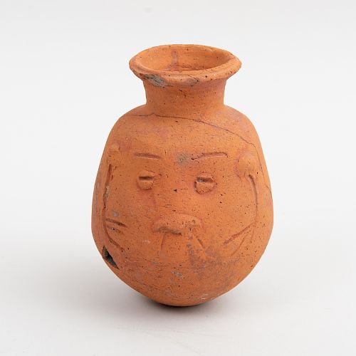 Egyptian Pottery Bes Jar