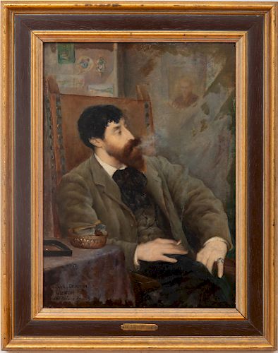 Henri LeRiche (1868-1944):Portrait of Charles Delacour