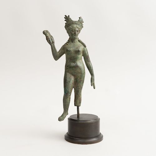 Graeco-Roman Bronze Figure of Isis Aphrodite