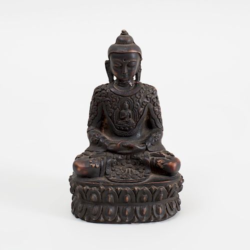 Southeast Asian Composition Figure of Buddha