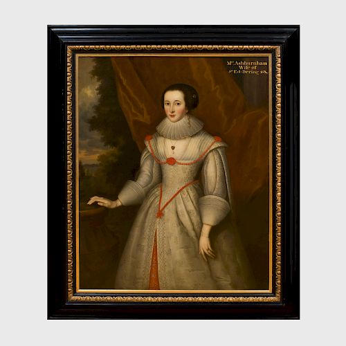 Follower of Paul Van Somer (1577-1621): Portrait of Mrs. Ashburnham