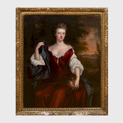 English School: Portrait of Lady Euphemia Lockhart