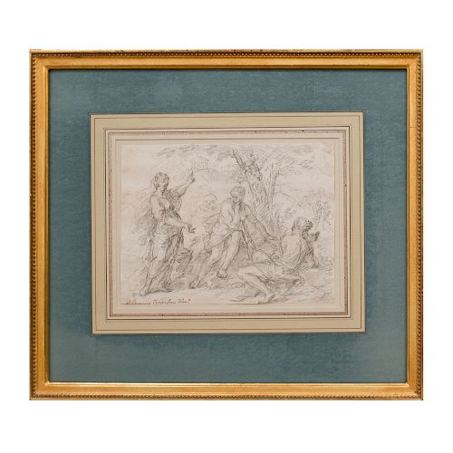 Attributed to Domenico Tempesti (1655 - 1727): Hercules at the Crossroads