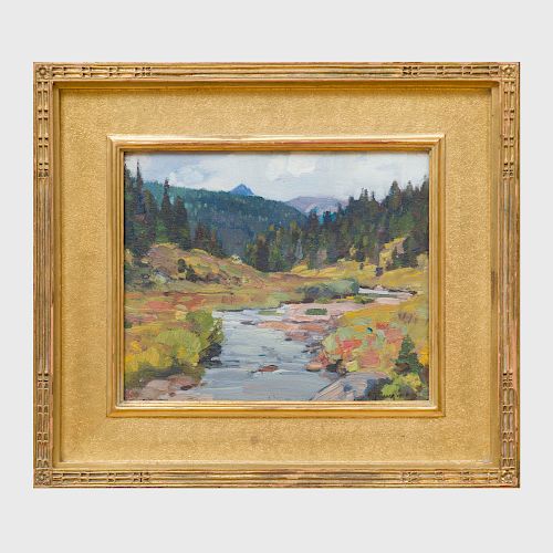 Carl Rungius (1869-1959): Red Castle Creek, Alberta