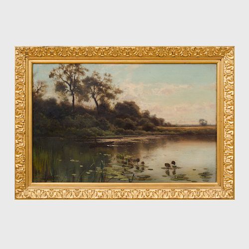 Attributed to Arthur B. Parton (1842-1914): Landscape