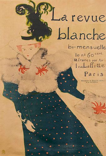 HENRI de TOULOUSE-LAUTREC, (French, 1864-1901), La Revue Blanche