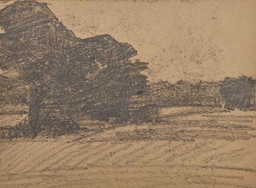 LYONEL FEININGER, (American/German, 1871-1956), (Three Landscape Studies)