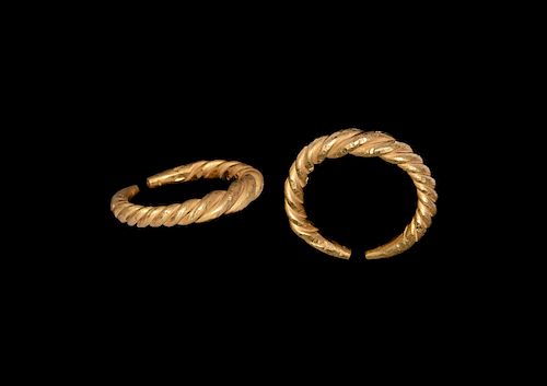 Bronze Age Gold Twisted Ring