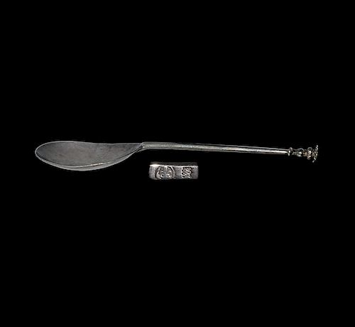 Charles I Silver Seal-Top Spoon