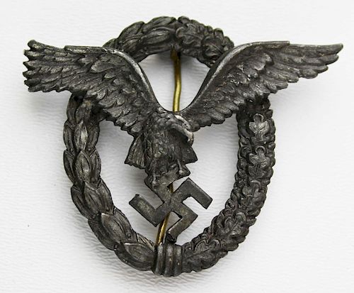 WWII German Luftwaffe pilot's badge