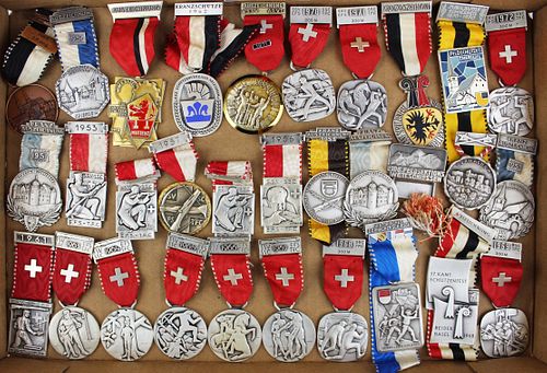 1950-1972 Swiss SSV Shutzenfest medals