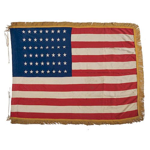 48-star American Flag Purportedly First Flown at Normandy Beach