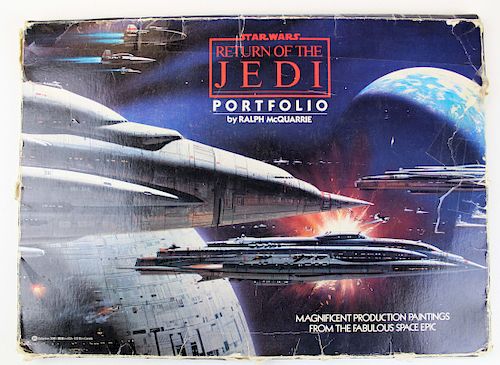 1983 Star Wars Return of the Jedi portfolio