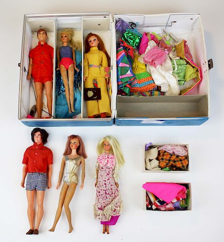 vintage Barbie dolls, clothing, & accessories