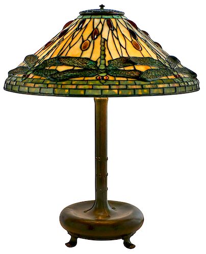 Tiffany Studios Dragonfly table lamp