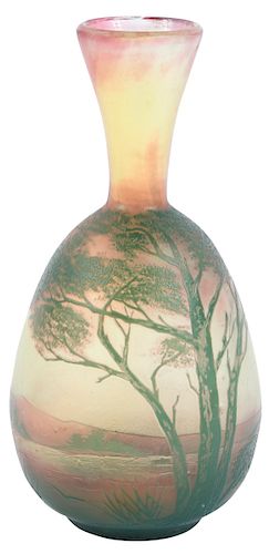 DeVez Landscape vase