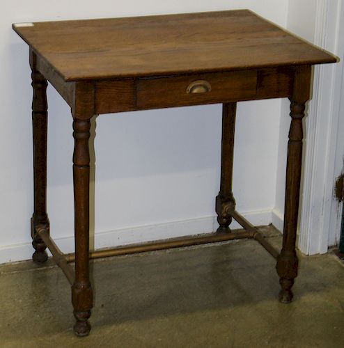 ca. 1900 tall oak country store sorting table 